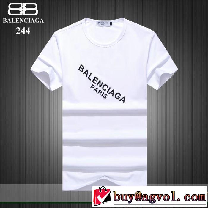 BALENCIAGA バレンシアガ 半袖Tシャツ 3色可選 最も目立ったブランド新品 2019年最新ファッション