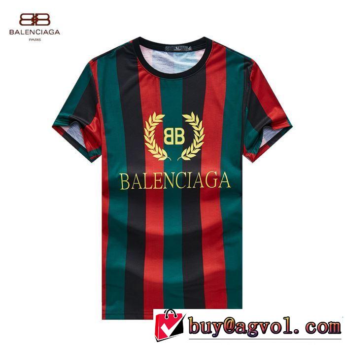 2019年春夏シーズンの人気 大人の可愛さを引き立て BALENCIAGA バレンシアガ 半袖Tシャツ 2色可選