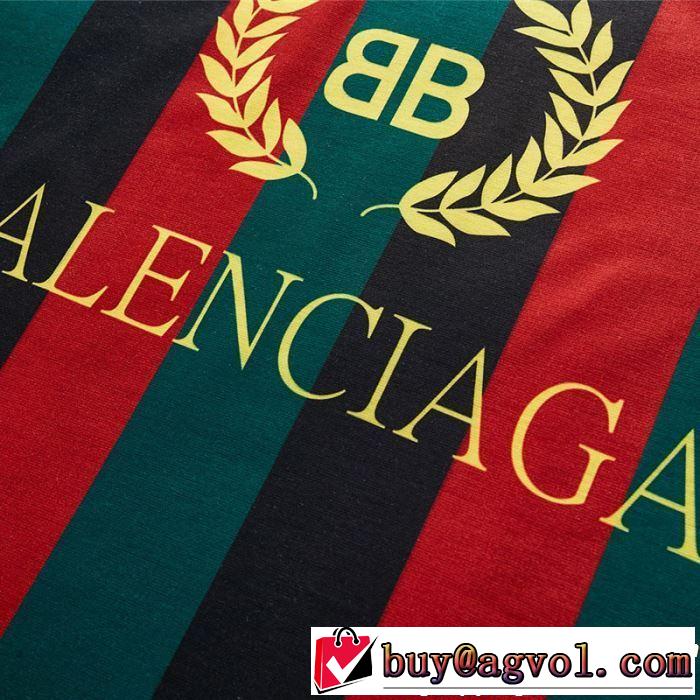 2019年春夏シーズンの人気 大人の可愛さを引き立て BALENCIAGA バレンシアガ 半袖Tシャツ 2色可選