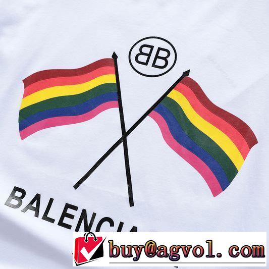 バレンシアガ BALENCIAGA 半袖Tシャツ 2色可選 2019年春夏のトレンドアイテム 高級感が好評です