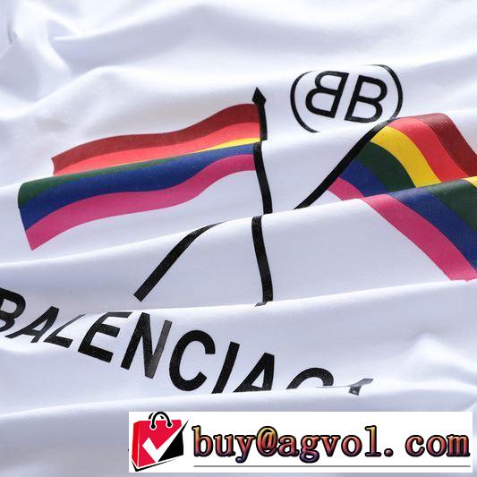 バレンシアガ BALENCIAGA 半袖Tシャツ 2色可選 2019年春夏のトレンドアイテム 高級感が好評です