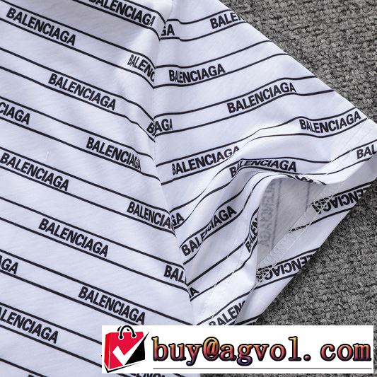 【2019春夏】最新コレクション お洒落トレンド人気 バレンシアガ BALENCIAGA 半袖Tシャツ 2色可選