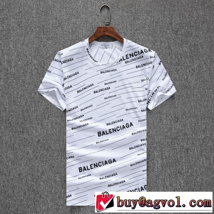 暑い今こそ活躍させたい！ バレンシアガ BALENCIAGA 半袖Tシャツ 3色可選 2019春夏トレンドアイテム