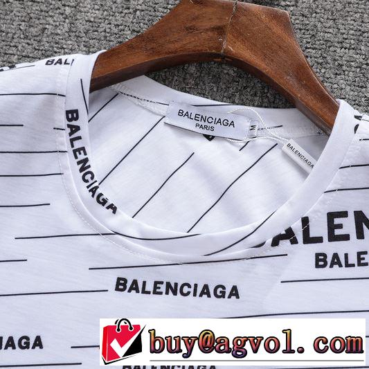 暑い今こそ活躍させたい！ バレンシアガ BALENCIAGA 半袖Tシャツ 3色可選 2019春夏トレンドアイテム
