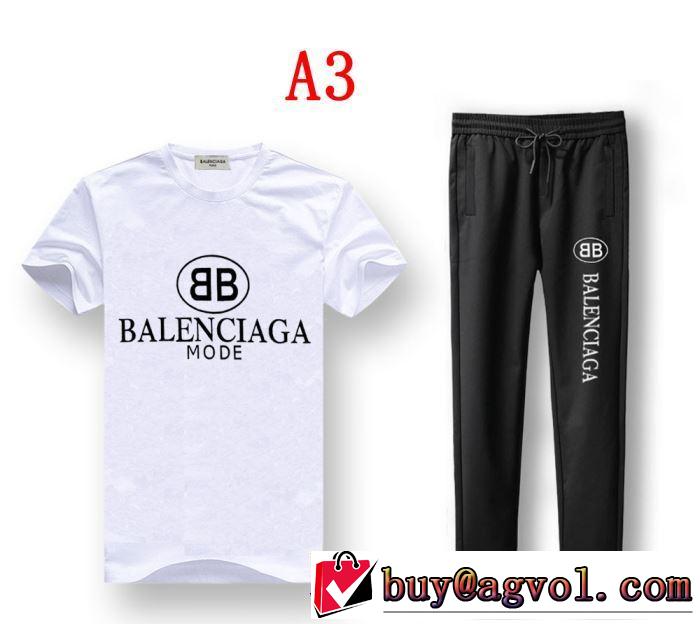 2019春夏のトレンド新商品 バレンシアガ BALENCIAGA 上下セット 多色可選 今季は特に注目ファション