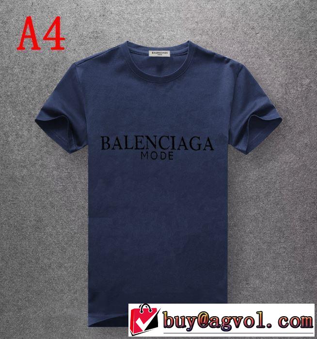 2019春夏は人気定番 最新のトレンドブランド人気的 バレンシアガ BALENCIAGA 半袖Tシャツ 多色可選