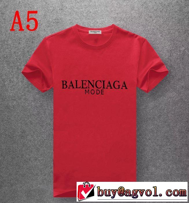 2019春夏は人気定番 最新のトレンドブランド人気的 バレンシアガ BALENCIAGA 半袖Tシャツ 多色可選