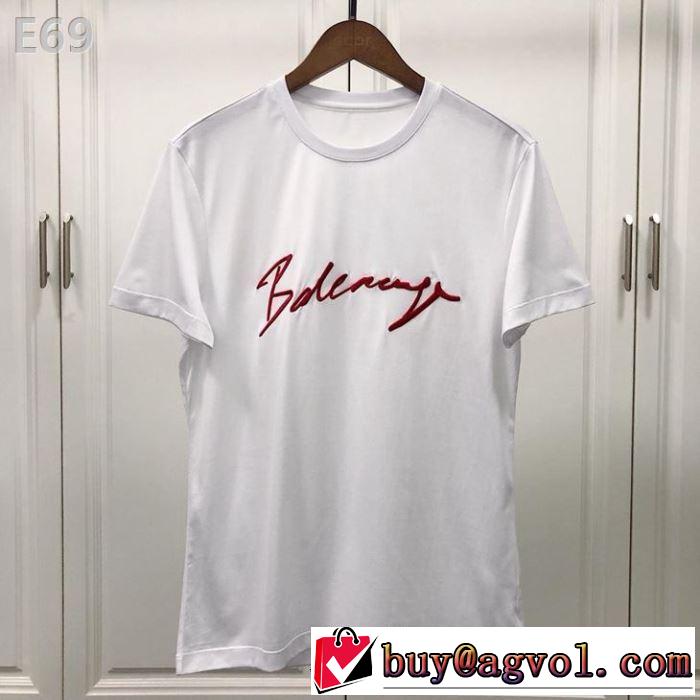 バレンシアガ BALENCIAGA 半袖Tシャツ 2色可選 2019春夏トレンドアイテム 今季流行りの人気新作