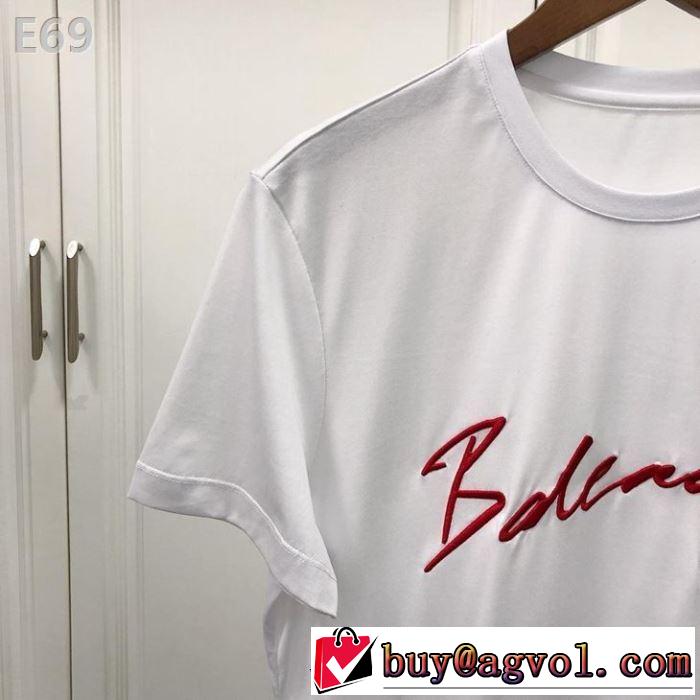 バレンシアガ BALENCIAGA 半袖Tシャツ 2色可選 2019春夏トレンドアイテム 今季流行りの人気新作