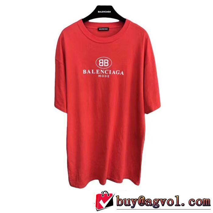 バレンシアガ BALENCIAGA 今期注目のブランドトレンド 絶妙にオシャレ人気アイテム 半袖Tシャツ 【2019春夏】最新コレクション