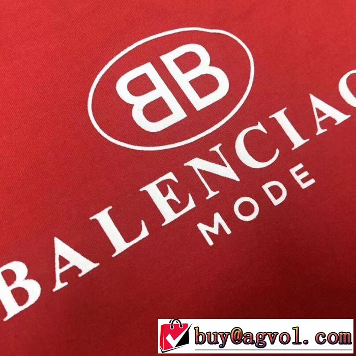 バレンシアガ BALENCIAGA 今期注目のブランドトレンド 絶妙にオシャレ人気アイテム 半袖Tシャツ 【2019春夏】最新コレクション