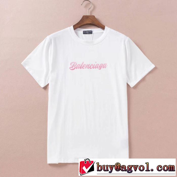 素敵なスタイルで夏の定番 バレンシアガ 2019SSのトレンド商品 BALENCIAGA 2色可選 半袖Tシャツ 今年春夏ファション流行り
