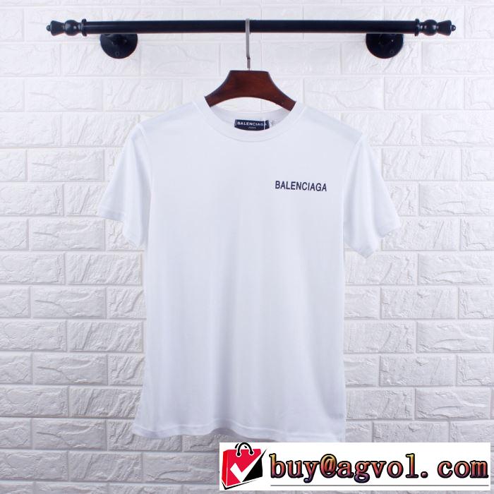 2色可選  夏大人気のアイテム バレンシアガ BALENCIAGA 2019春夏のトレンド新商品半袖Tシャツ 鮮度が手に入る
