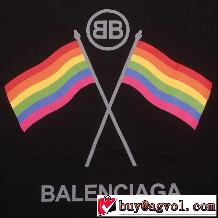 2色可選  夏大人気のアイテム バレンシアガ BALENCIAGA 2019春夏のトレンド新商品半袖Tシャツ 鮮度が手に入る