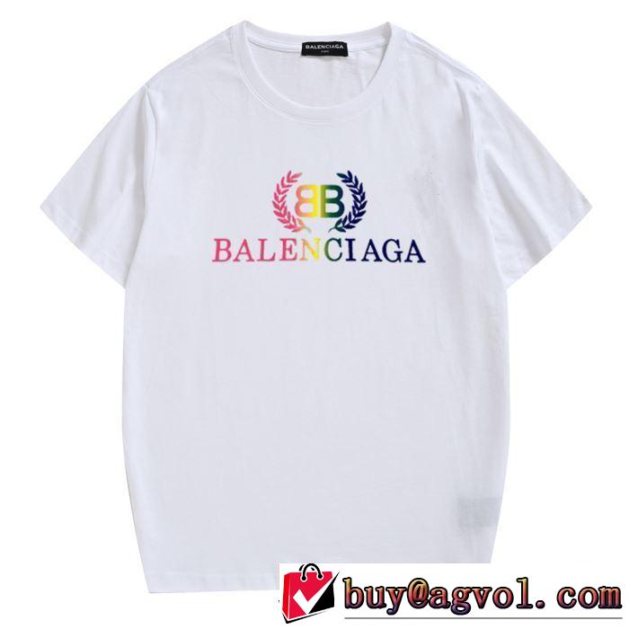 新しい斬新なスタイルバレンシアガ BALENCIAGA 2019年の春夏に着たい多色可選 半袖Tシャツ 夏先に大活躍する