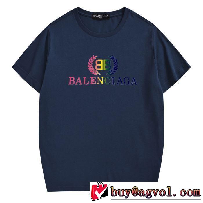 新しい斬新なスタイルバレンシアガ BALENCIAGA 2019年の春夏に着たい多色可選 半袖Tシャツ 夏先に大活躍する