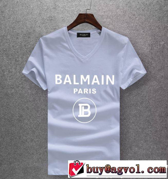 BALMAIN バルマン 半袖Tシャツ 3色可選 2019年春夏のトレンドアイテム 今季トレンドの限定アイテム