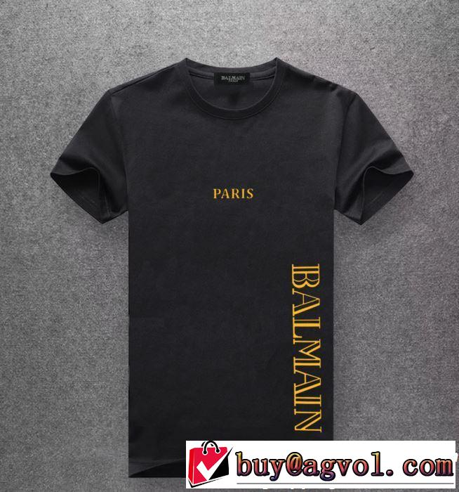 BALMAIN バルマン 半袖Tシャツ 多色可選 2019春夏トレンドアイテム 素敵カジュアルの春夏コレクション