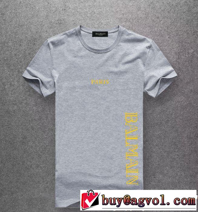 BALMAIN バルマン 半袖Tシャツ 多色可選 2019春夏トレンドアイテム 素敵カジュアルの春夏コレクション