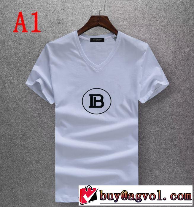 正規品保証19春夏 バルマン  Tシャツ/半袖  多色可選最新先取りおしゃれなロゴ入り BALMAIN