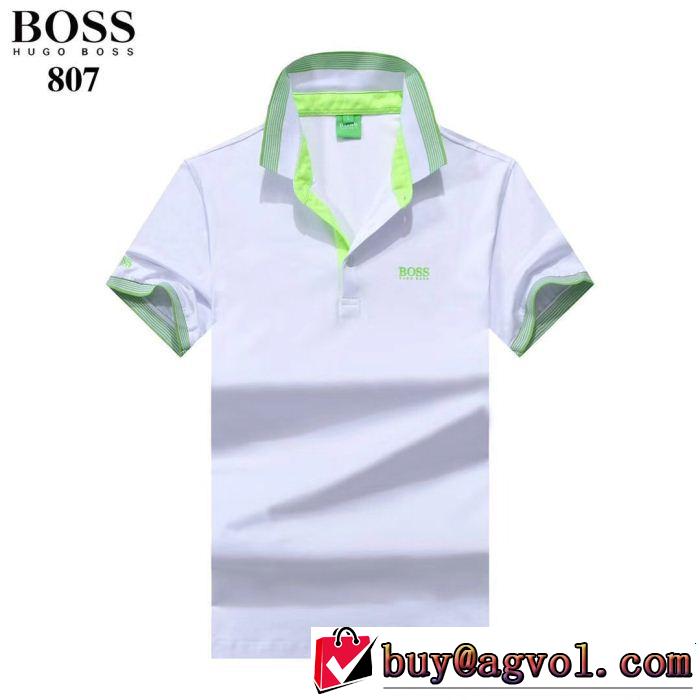 HUGO BOSS ヒューゴボス 半袖Tシャツ 多色可選 る春夏おすすめの人気商品 2019夏色っぽさ