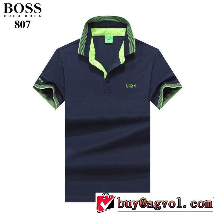 HUGO BOSS ヒューゴボス 半袖Tシャツ 多色可選 る春夏おすすめの人気商品 2019夏色っぽさ