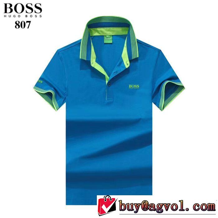 HUGO BOSS ヒューゴボス 半袖Tシャツ 多色可選 る春夏おすすめの人気商品 2019夏色っぽさ