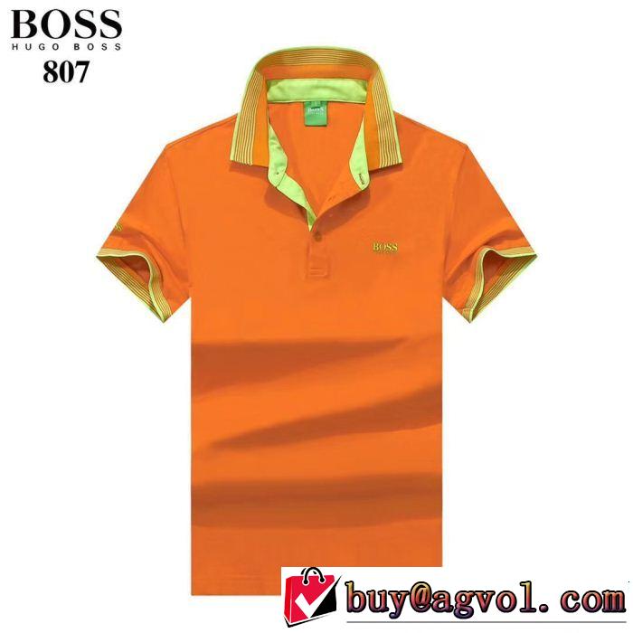 HUGO BOSS ヒューゴボス 半袖Tシャツ 多色可選 る春夏おすすめの人気商品 2019夏色っぽさ