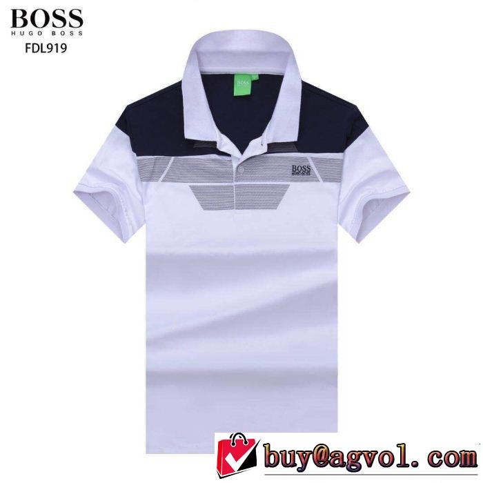 品のよさを感じさ 今季のトレンド人気新作 HUGO BOSS ヒューゴボス 半袖Tシャツ 4色可選