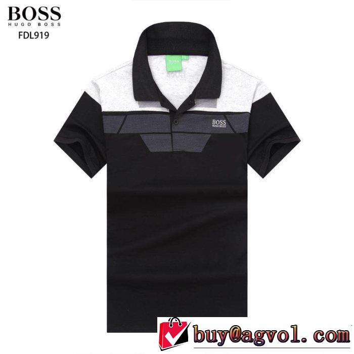 品のよさを感じさ 今季のトレンド人気新作 HUGO BOSS ヒューゴボス 半袖Tシャツ 4色可選
