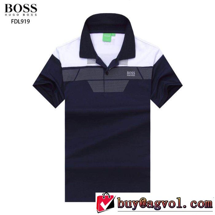 品のよさを感じさ 今季のトレンド人気新作 HUGO BOSS ヒューゴボス 半袖Tシャツ 4色可選