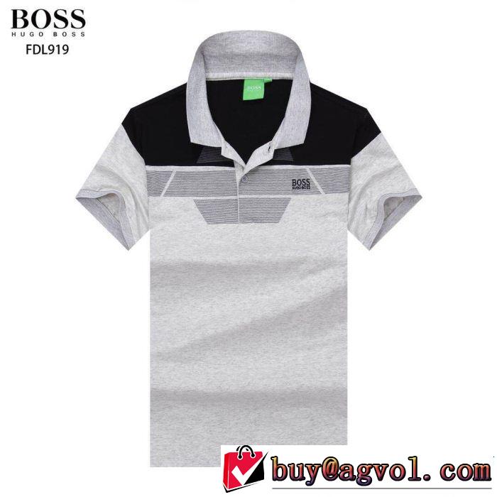 品のよさを感じさ 今季のトレンド人気新作 HUGO BOSS ヒューゴボス 半袖Tシャツ 4色可選