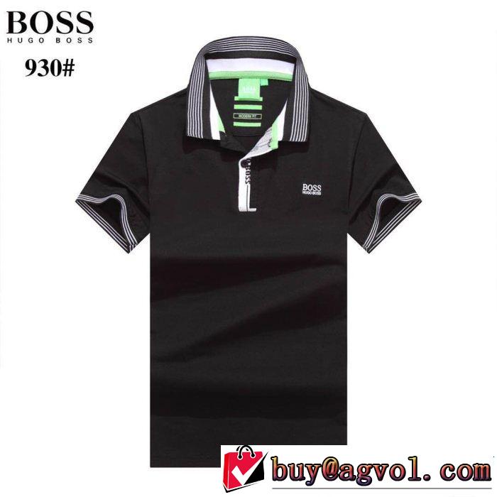 4色可選 軽やかな素材感 今年の正解大人気新作 HUGO BOSS ヒューゴボス 半袖Tシャツ