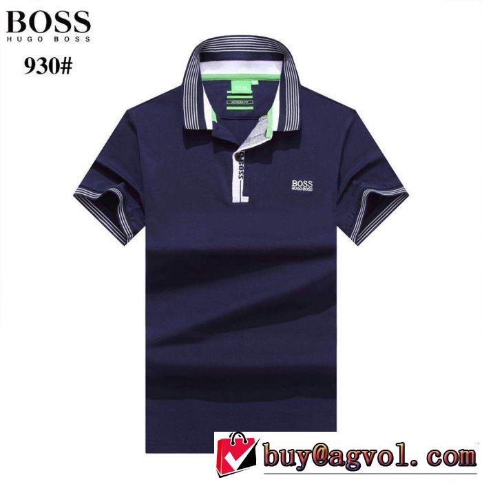 4色可選 軽やかな素材感 今年の正解大人気新作 HUGO BOSS ヒューゴボス 半袖Tシャツ