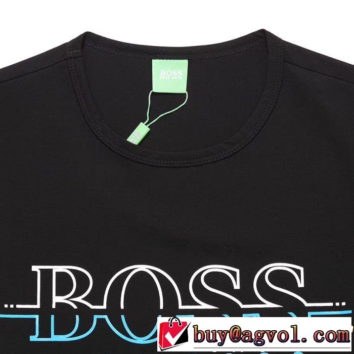 HUGO BOSS ヒューゴボス 半袖Tシャツ 3色可選 魅力的な今年らしい 2019即旬な装いに