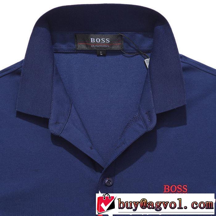 高級感が好評です HUGO BOSS ヒューゴボス 半袖Tシャツ 3色可選 2019春夏も引き続き人気セール