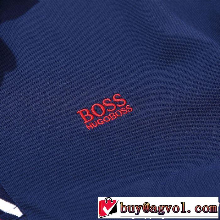 高級感が好評です HUGO BOSS ヒューゴボス 半袖Tシャツ 3色可選 2019春夏も引き続き人気セール