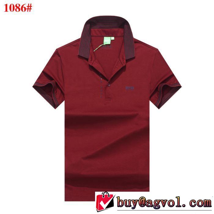 半袖Tシャツ 多色可選 2019春夏のトレンド新商品 人気夏ファションおすすめ HUGO BOSS ヒューゴボス