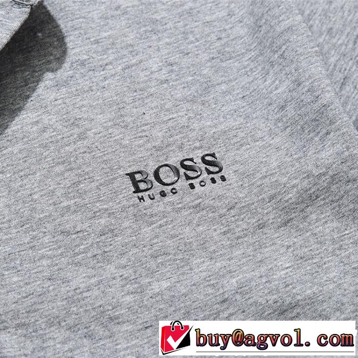 半袖Tシャツ 多色可選 2019春夏のトレンド新商品 人気夏ファションおすすめ HUGO BOSS ヒューゴボス