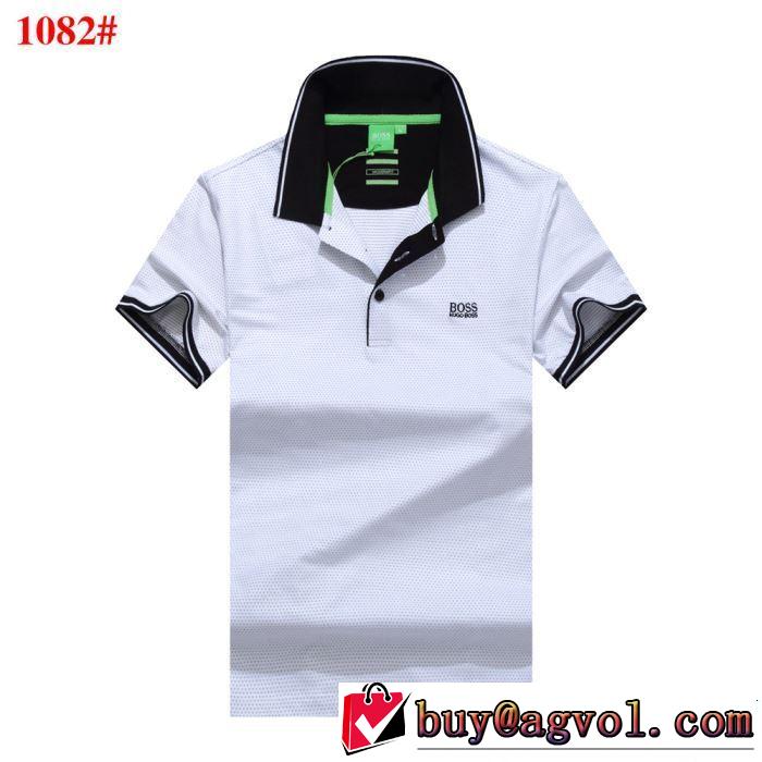 夏らしい季節感 2019年夏の一押しファッションアイテム HUGO BOSS ヒューゴボス 半袖Tシャツ 3色可選