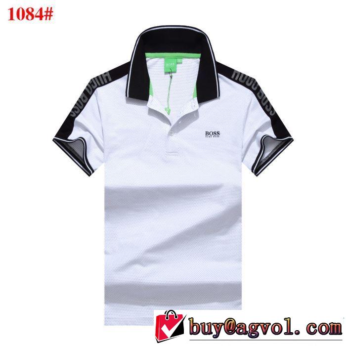 2019年最新ファッション HUGO BOSS ヒューゴボス 半袖Tシャツ 3色可選 爽やかすぎない大人の印象に