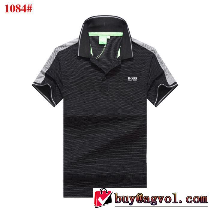 2019年最新ファッション HUGO BOSS ヒューゴボス 半袖Tシャツ 3色可選 爽やかすぎない大人の印象に