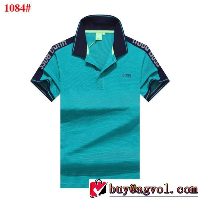 2019年最新ファッション HUGO BOSS ヒューゴボス 半袖Tシャツ 3色可選 爽やかすぎない大人の印象に
