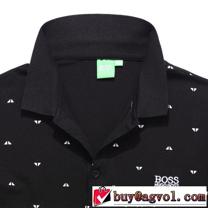 4色可選 知的な夏のスタイル 《2019年》今、注目のストリート HUGO BOSS ヒューゴボス 半袖Tシャツ