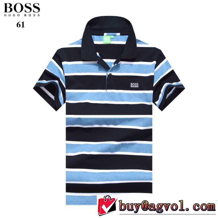 HUGO BOSS ヒューゴボス 半袖Tシャツ 3色可選 魅力的なカラー使い 2019年春夏シーズンの人気