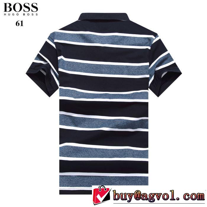 HUGO BOSS ヒューゴボス 半袖Tシャツ 3色可選 魅力的なカラー使い 2019年春夏シーズンの人気