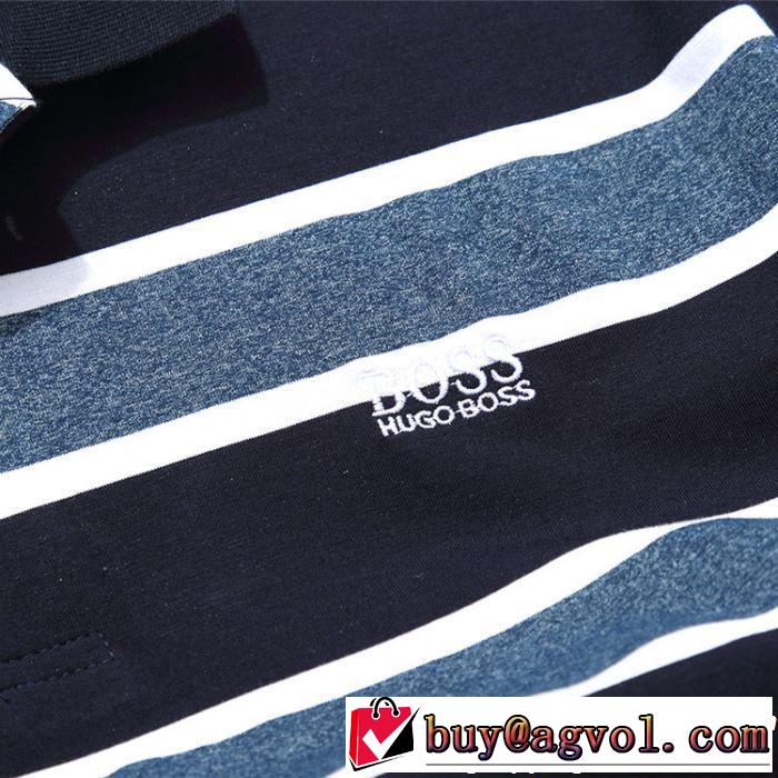 HUGO BOSS ヒューゴボス 半袖Tシャツ 3色可選 魅力的なカラー使い 2019年春夏シーズンの人気