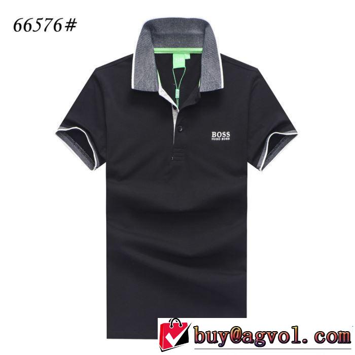 半袖Tシャツ 3色可選 2019春夏は人気定番 人気ストリートブランド新品 HUGO BOSS ヒューゴボス