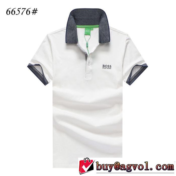 半袖Tシャツ 3色可選 2019春夏は人気定番 人気ストリートブランド新品 HUGO BOSS ヒューゴボス