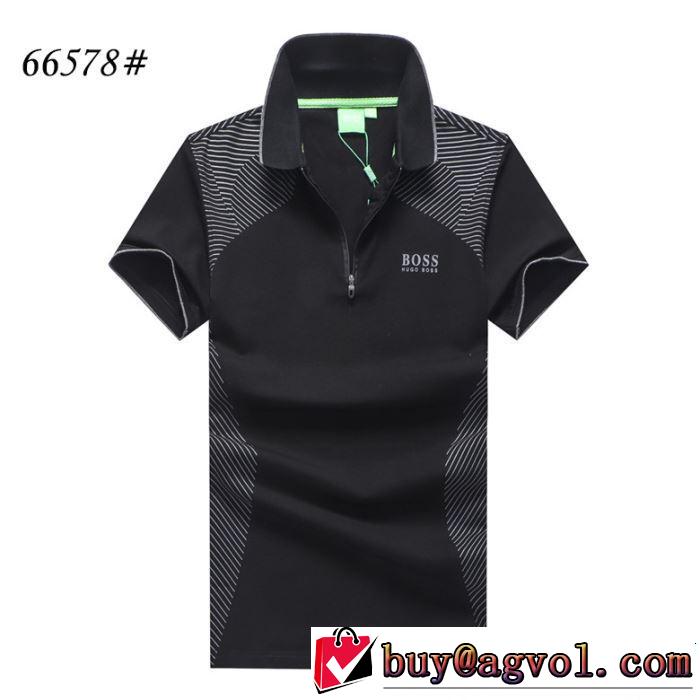 HUGO BOSS ヒューゴボス 半袖Tシャツ 3色可選 特に夏は人気アイテム 【2019春夏】最新コレクション